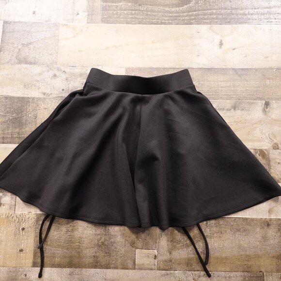 Hot Topic Lace-Up Skater Skirt Women’s XS Black Gothic Punk Metal Grunge Alt - Picture 7 of 9